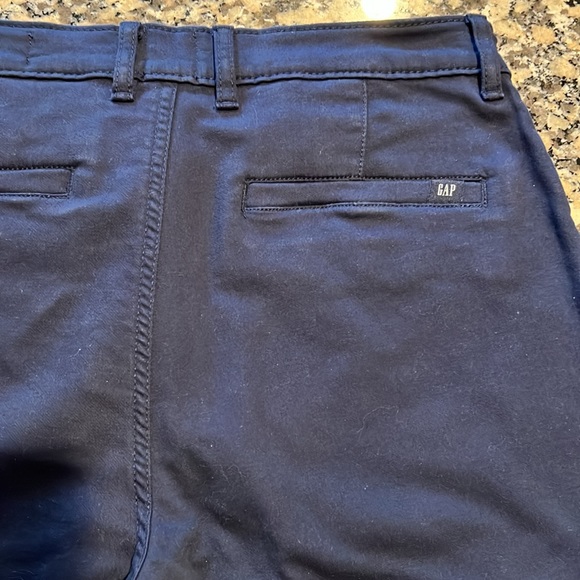 Gap blue stretch skinny jeans Sz 8 soft cotton 5 pockets - Picture 7 of 13